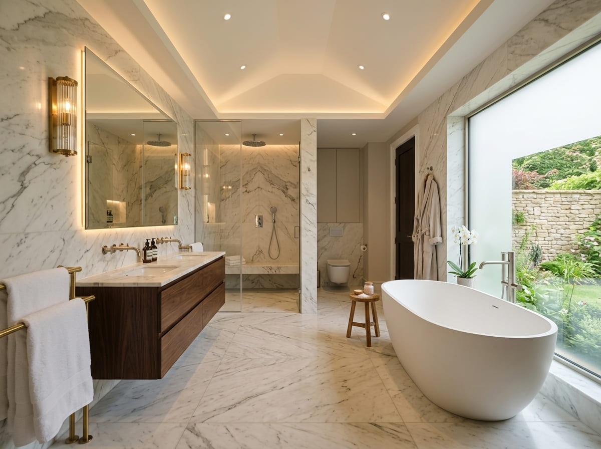 Custom Bathroom Renovation in Dime Box
